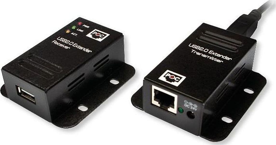 Extender 1 Porta USB su Cavo Cat.5/5e/6 fino a 50m, PoE in  Scontolo.net - Potenza, commercioVirtuoso.it