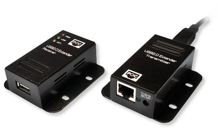 Extender 1 Porta USB su Cavo Cat.5/5e/6 fino a 50m, PoE in  Scontolo.net - Potenza, commercioVirtuoso.it