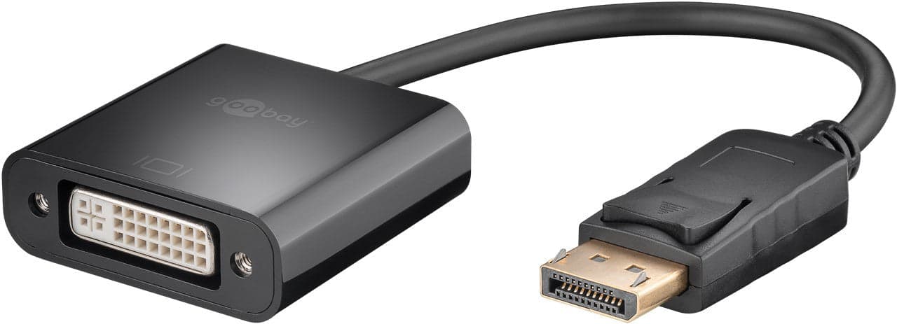 Cavo Monitor DisplayPort Maschio a DVI-D Femmina 20 cm Nero in  Scontolo.net - Potenza, commercioVirtuoso.it