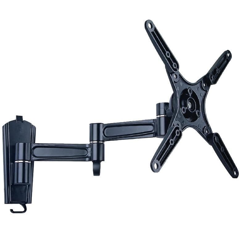 Supporto a Muro per TV LED LCD 13 - 37'' Inclinabile 3 Snodi Nero in Supporti da parete e da soffitto Scontolo.net - Potenza, commercioVirtuoso.it