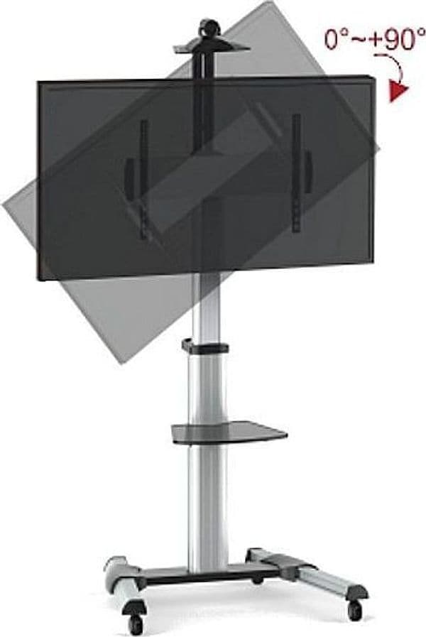 Supporto a Pavimento con una Mensola Trolley TV LCD/LED/Plasma 37-70'' in Supporti da parete e da soffitto Scontolo.net - Potenza, commercioVirtuoso.it