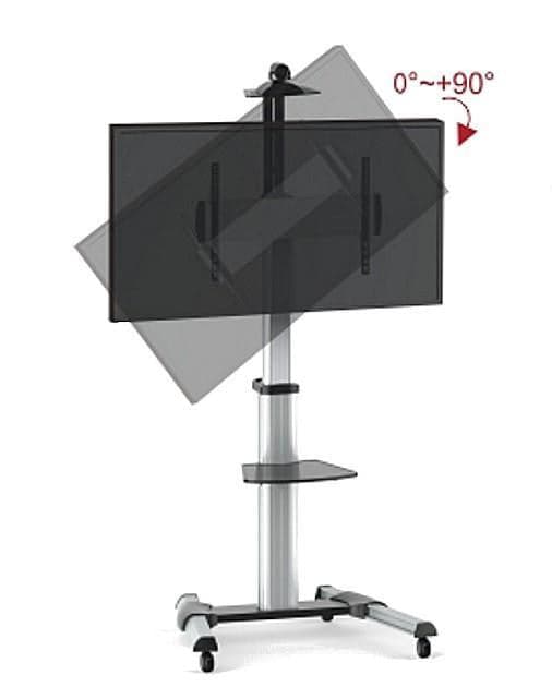 Supporto a Pavimento con una Mensola Trolley TV LCD/LED/Plasma 37-70'' in Supporti da parete e da soffitto Scontolo.net - Potenza, commercioVirtuoso.it