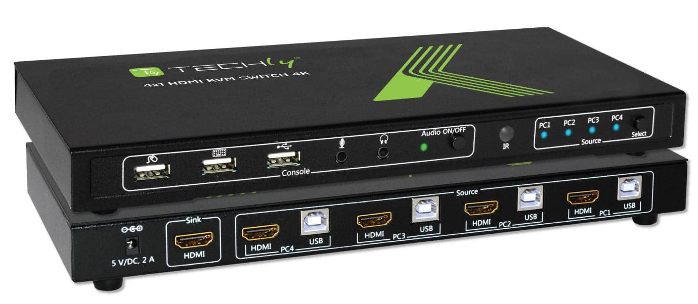 KVM switch 4x1 con USB e HDMI 4K in  Scontolo.net - Potenza, commercioVirtuoso.it
