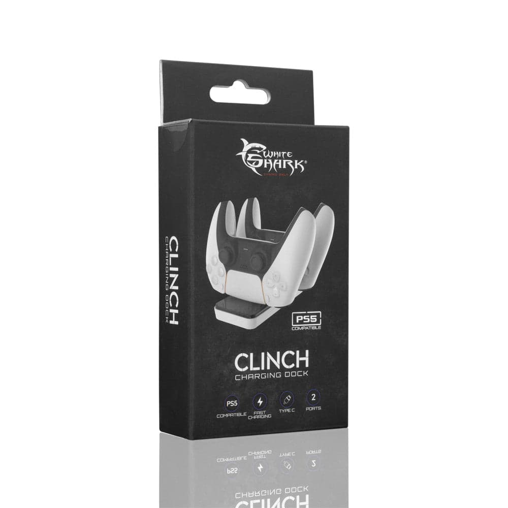 Docking Station Base Ricarica Doppio Controller PS5 USB-C&trade Bianco/Nero in Caricabatterie Scontolo.net - Potenza, commercioVirtuoso.it