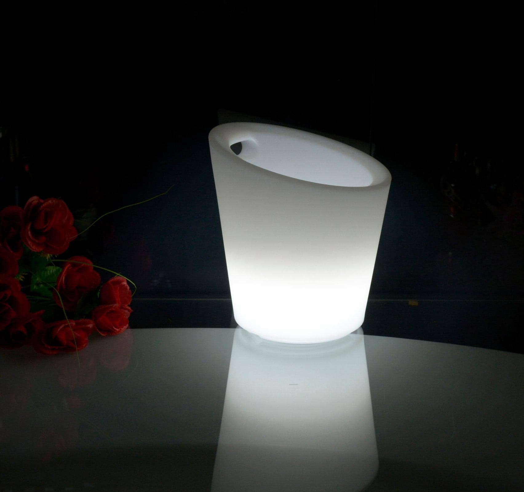 Secchiello Ghiaccio LED RGB Multicolore IP54 con Telecomando in Portaghiaccio Scontolo.net - Potenza, commercioVirtuoso.it
