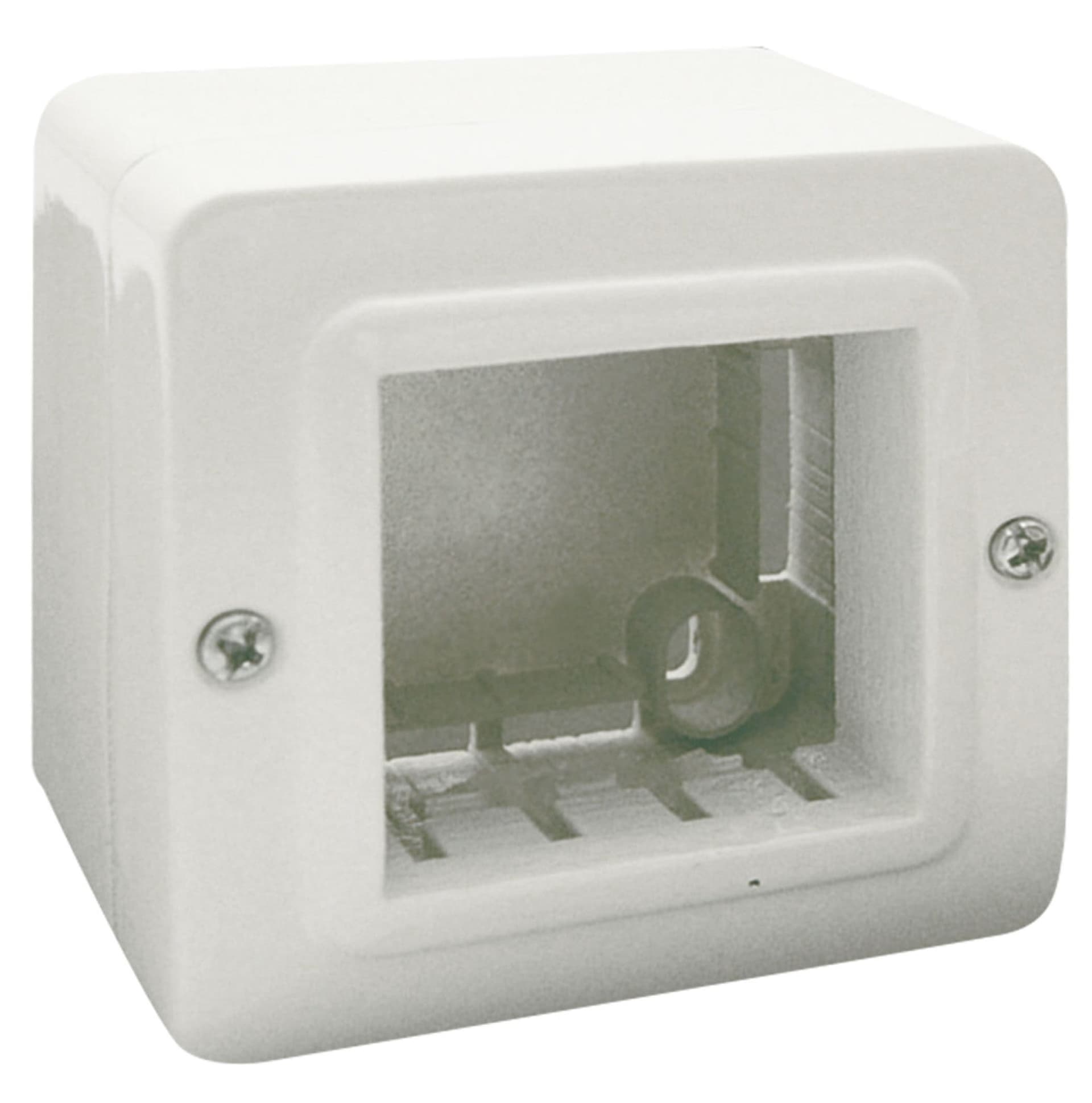 Contenitore Autoportante Minicanali IP40 S44 2 Moduli Bianco in Placche combinate interruttori e prese Scontolo.net - Potenza, commercioVirtuoso.it