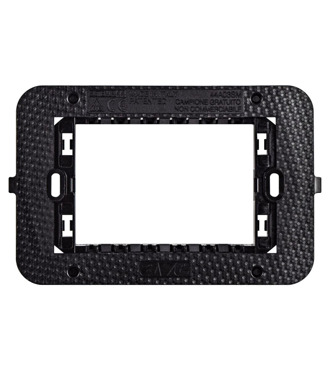 Supporto Smart44 con Viti per Scatole Rettangolari 3 Moduli in Placche combinate interruttori e prese Scontolo.net - Potenza, commercioVirtuoso.it