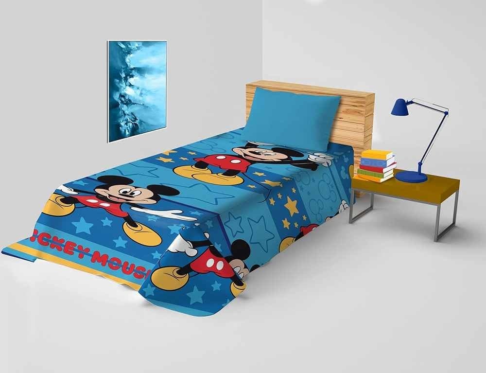 Disney Copriletto estivo Non Trapuntato 1 Piazza in Panama di Cotone Hermet vari personaggi in Trapunte e copriletti La Bottega del Risparmio - Bari, commercioVirtuoso.it