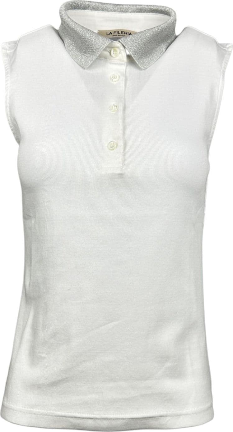 la Fileria  T-shirt e Polo Bianco/argento