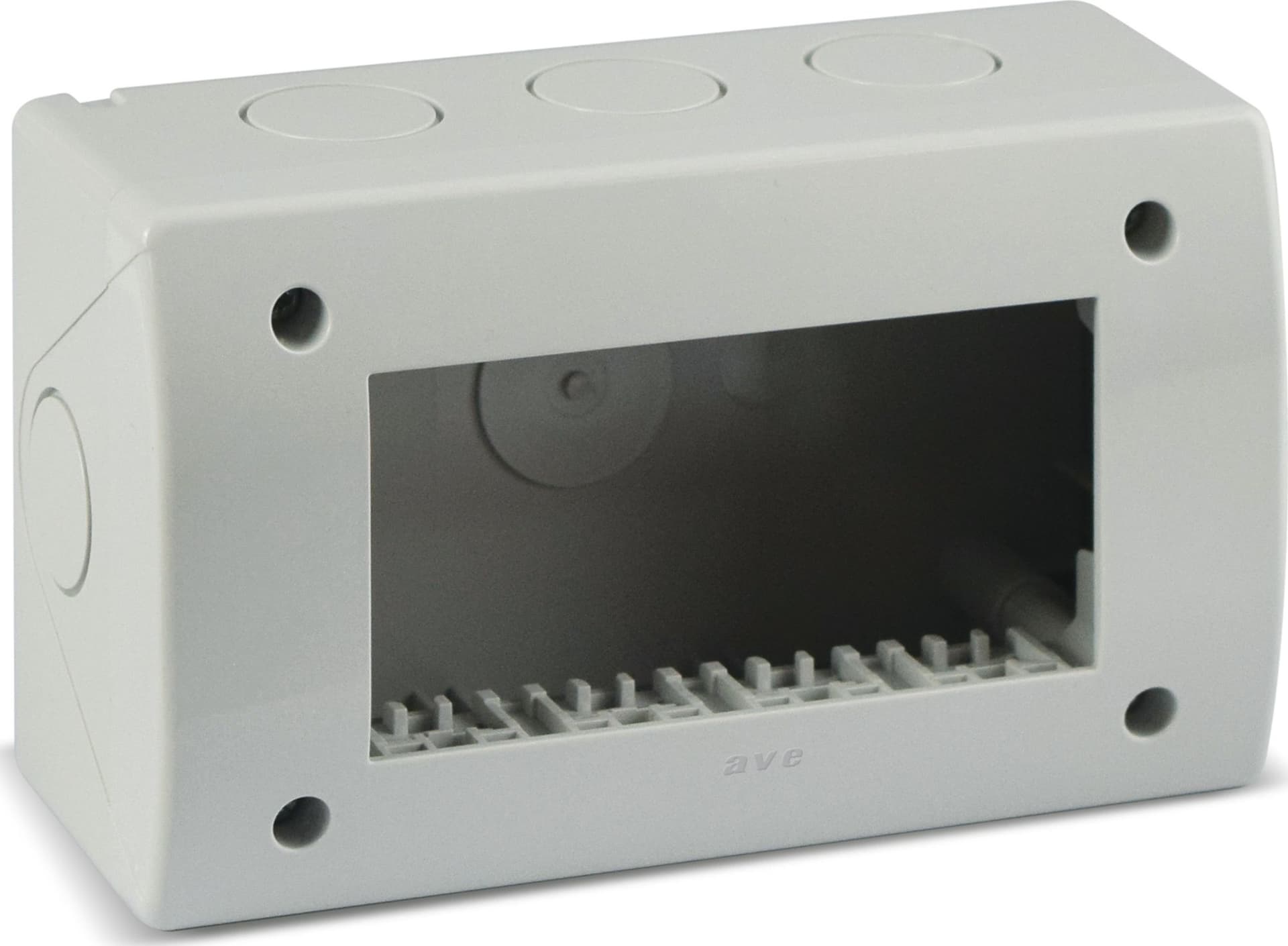 Contenitore Autoportante IP40 S44 per Minicanali 4 Moduli Bianco in Placche combinate interruttori e prese Scontolo.net - Potenza, commercioVirtuoso.it