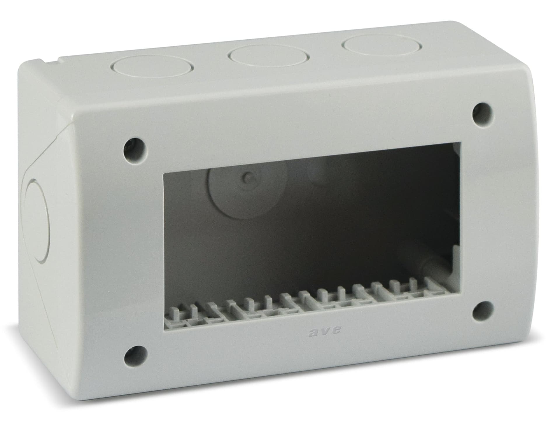Contenitore Autoportante IP40 S44 per Minicanali 4 Moduli Bianco in Placche combinate interruttori e prese Scontolo.net - Potenza, commercioVirtuoso.it