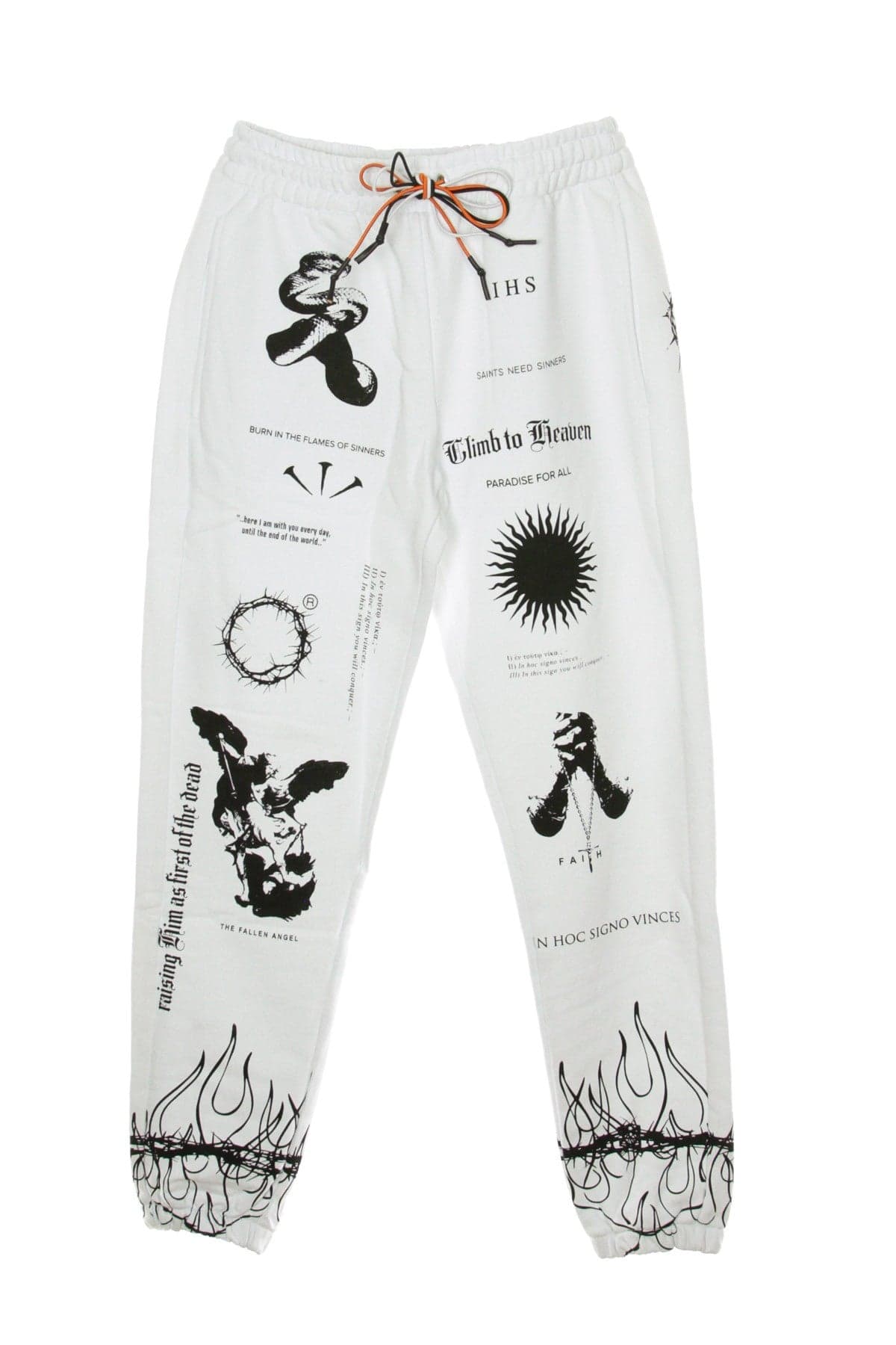 IHS Pantalone Tuta Leggero Uomo Manifesto White da uomo in Pantaloni sportivi Drestige - Casamassima, commercioVirtuoso.it