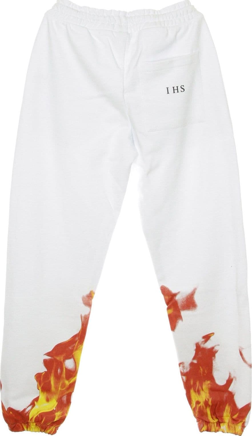 IHS Pantalone Tuta Leggero Uomo Flames White da uomo in Pantaloni sportivi Drestige - Casamassima, commercioVirtuoso.it