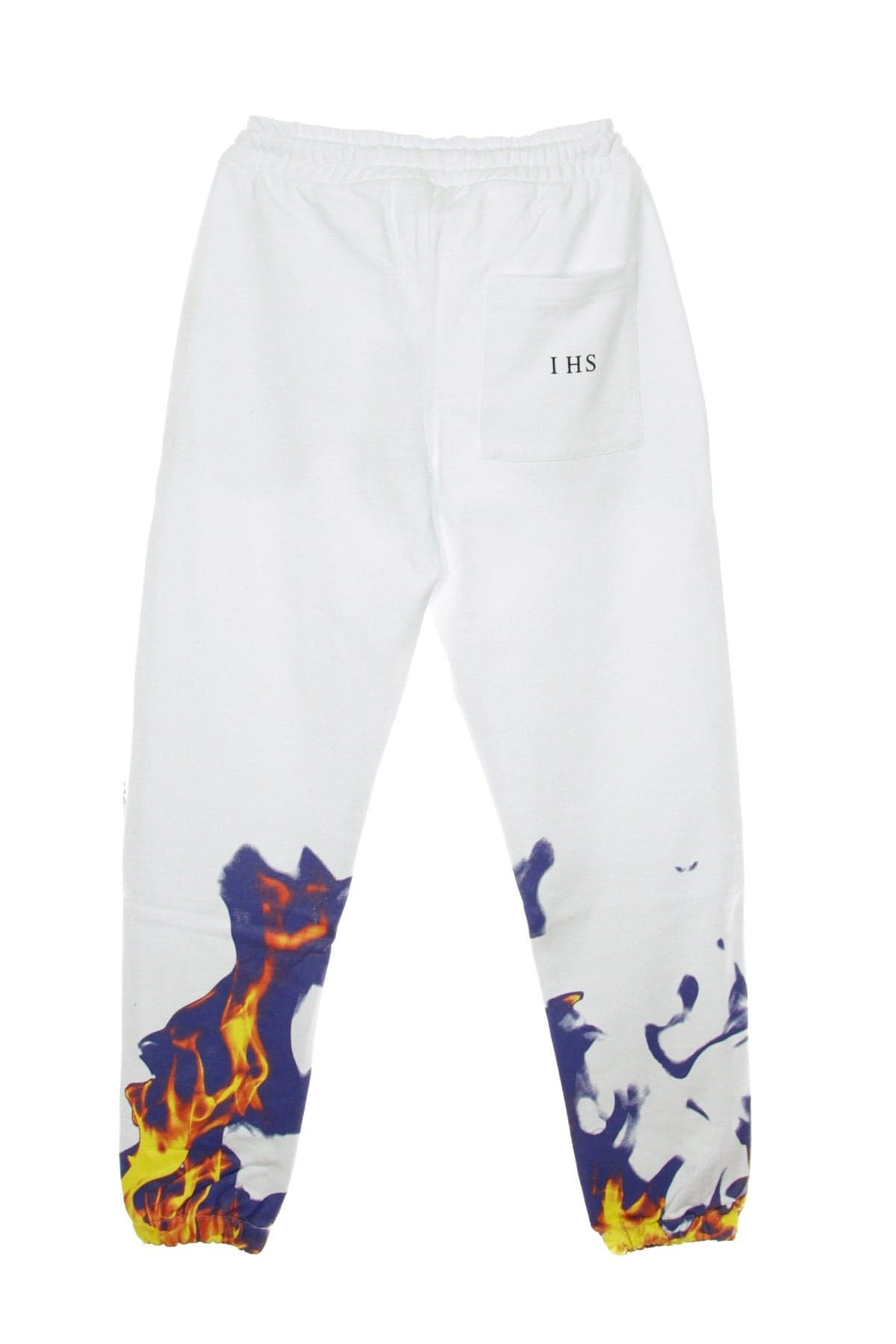 IHS Pantalone Tuta Leggero Uomo Multi Flames White da uomo in Pantaloni sportivi Drestige - Casamassima, commercioVirtuoso.it