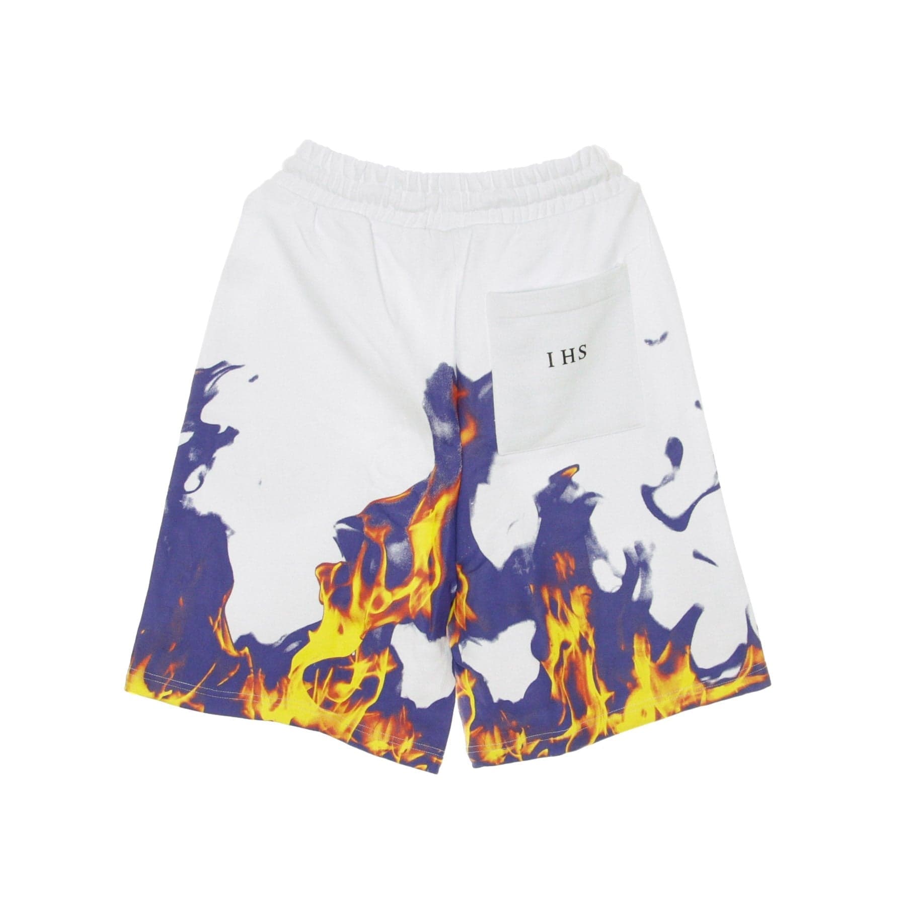 IHS Pantalone Corto Tuta Uomo Multi Flames White da uomo in Pantaloncini sportivi Drestige - Casamassima, commercioVirtuoso.it