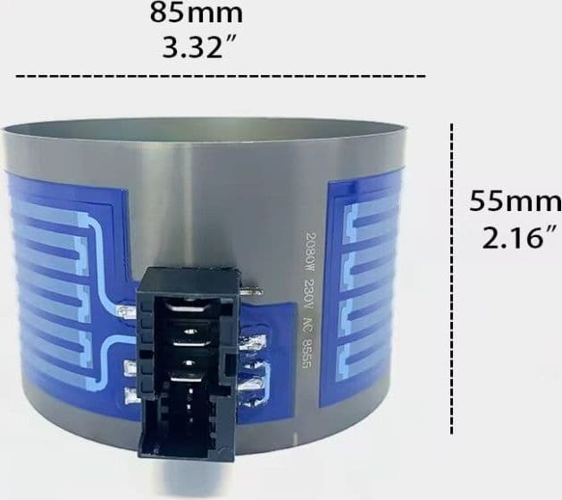 RESISTENZA PER MOTORI TIPO GRANDE LAVASTOVIGLIE BOSCH 00651956 00654575 85X55 MM in prodotto EuroStore07 - Alatri, commercioVirtuoso.it