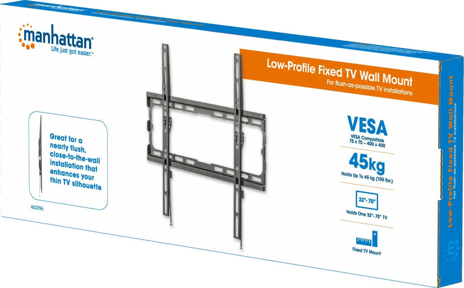 Supporto TV a Muro Fissa Ultra-Slim per TV 32-70'' in Supporti da parete e da soffitto Scontolo.net - Potenza, commercioVirtuoso.it