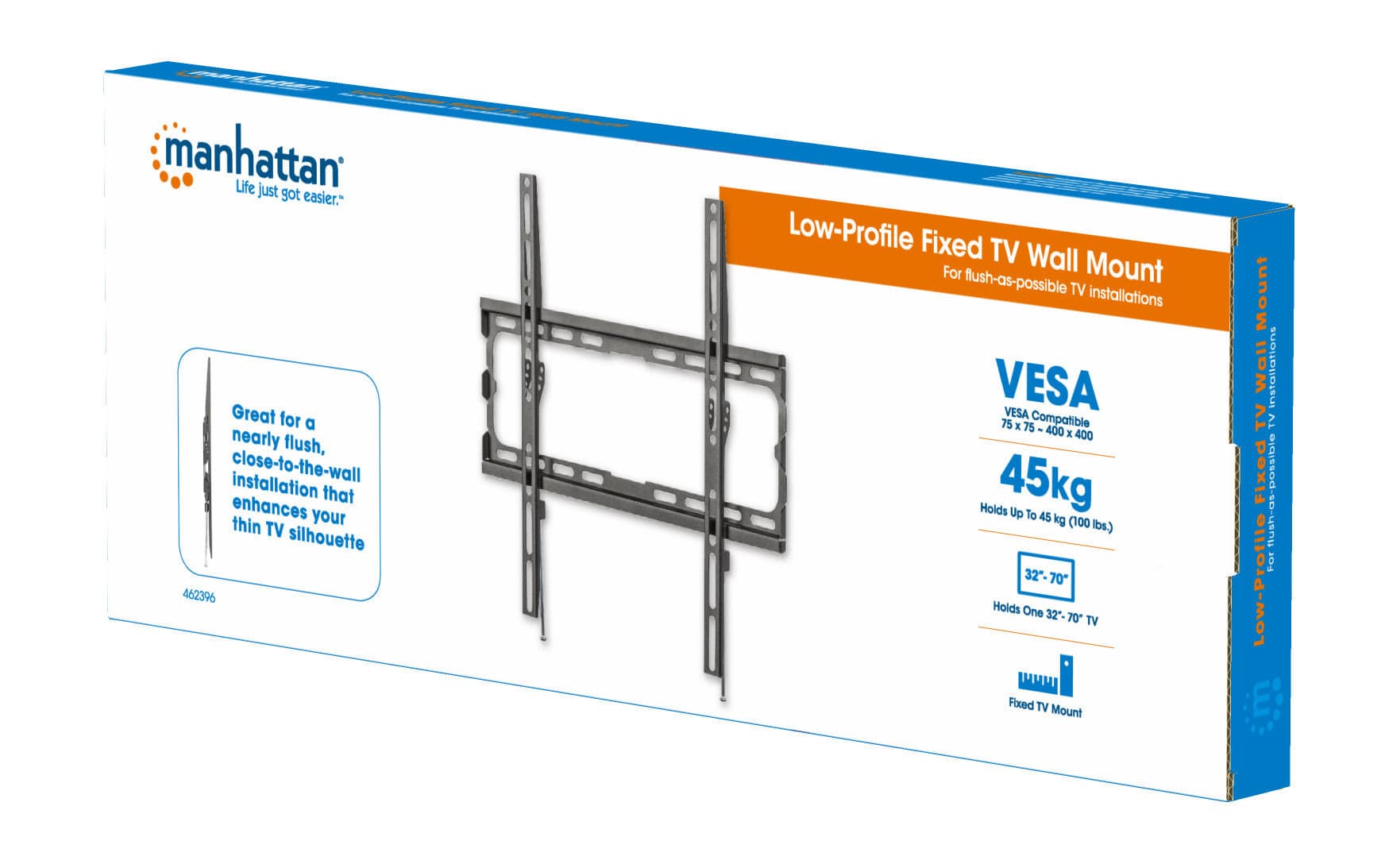 Supporto TV a Muro Fissa Ultra-Slim per TV 32-70'' in Supporti da parete e da soffitto Scontolo.net - Potenza, commercioVirtuoso.it