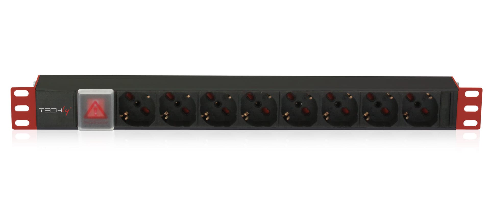 Multipresa 8 Posti da Rack 19'' con Interruttore Spina Italiana 1U in Multiprese Scontolo.net - Potenza, commercioVirtuoso.it
