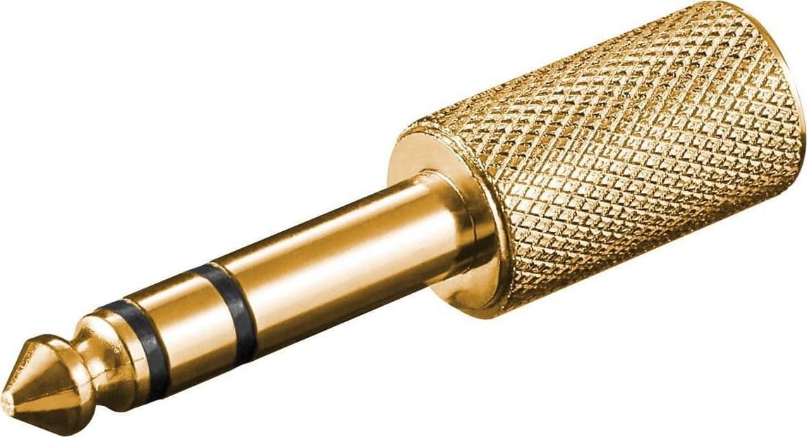 Adattatore audio stereo 6,35 mm a 3,5 mm metallo in Adattatori Scontolo.net - Potenza, commercioVirtuoso.it