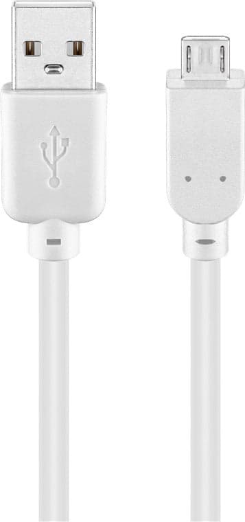Cavo USB 2.0 A maschio/Micro B maschio 0,15m Bianco in  Scontolo.net - Potenza, commercioVirtuoso.it