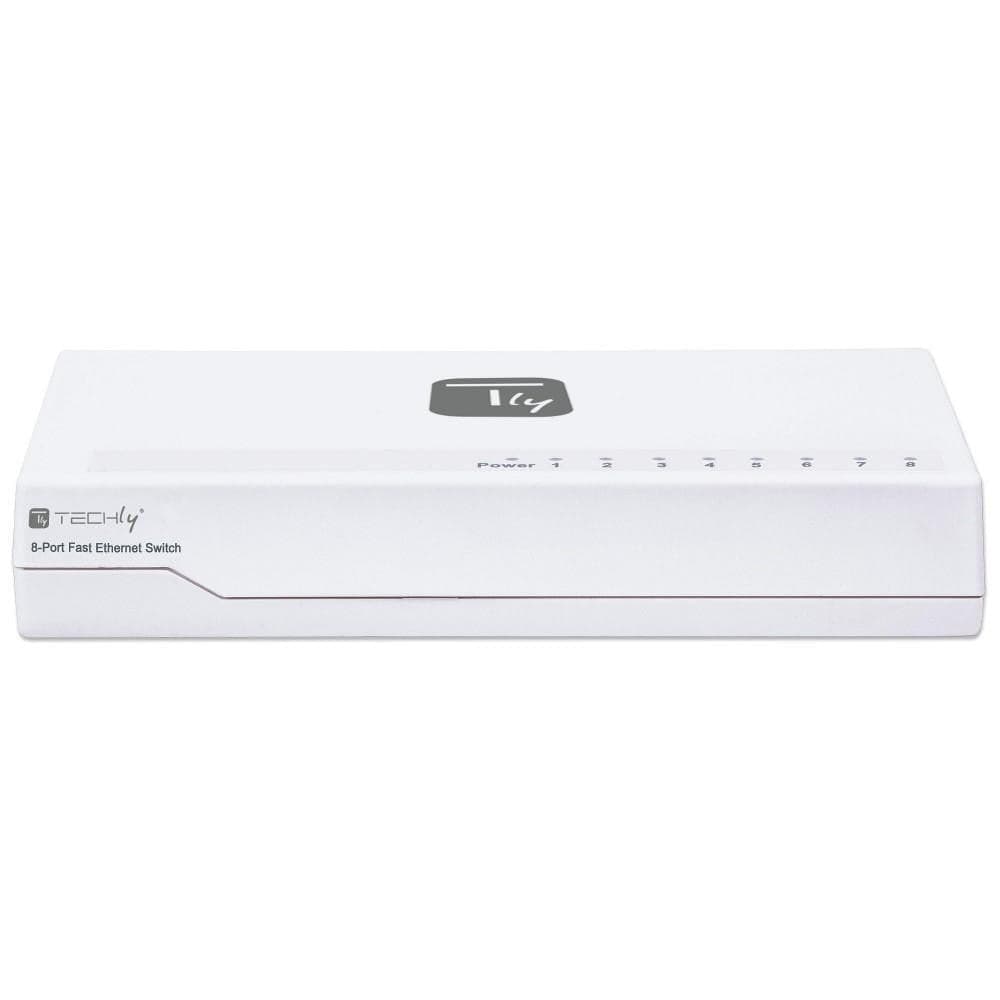 Switch Hub 10/100 Mbps Fast Ethernet 8 Porte in  Scontolo.net - Potenza, commercioVirtuoso.it