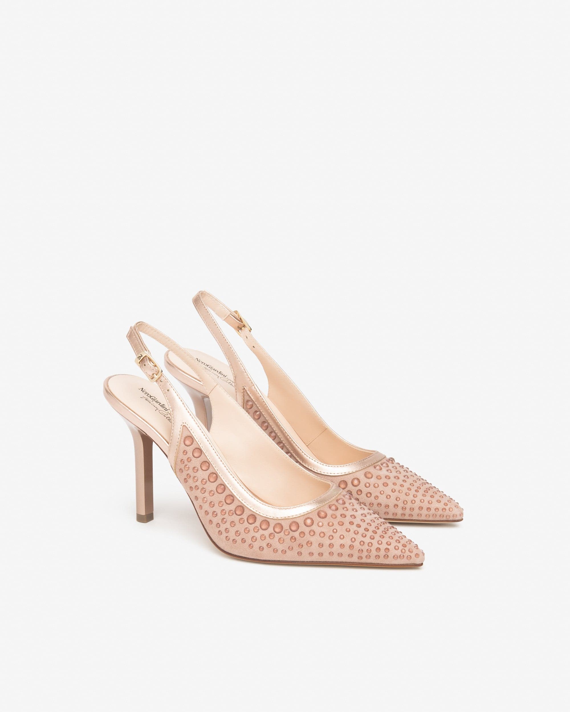 Nero Giardini slingback donna in velour col. phard E615431DE660 in prodotto Teresi Calzature - Marsala, commercioVirtuoso.it