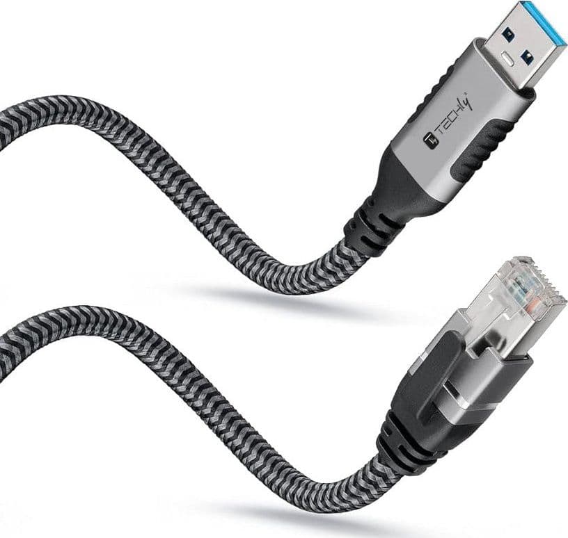 Cavo USB 3.0 Tipo A Maschio a Ethernet RJ45 Maschio 2m in Adattatori USB wireless Scontolo.net - Potenza, commercioVirtuoso.it