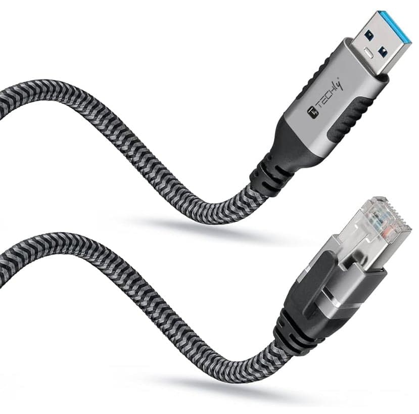 Cavo USB 3.0 Tipo A Maschio a Ethernet RJ45 Maschio 7,5m in Adattatori USB wireless Scontolo.net - Potenza, commercioVirtuoso.it