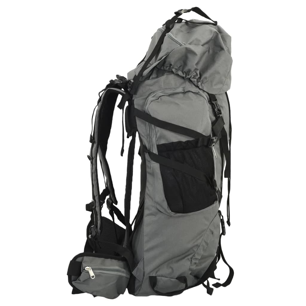 Zaino da Trekking 100 L  40 x 22 x 90 cm in Tessuto Oxford Grigio in Borsoni Esplodia - Napoli, commercioVirtuoso.it