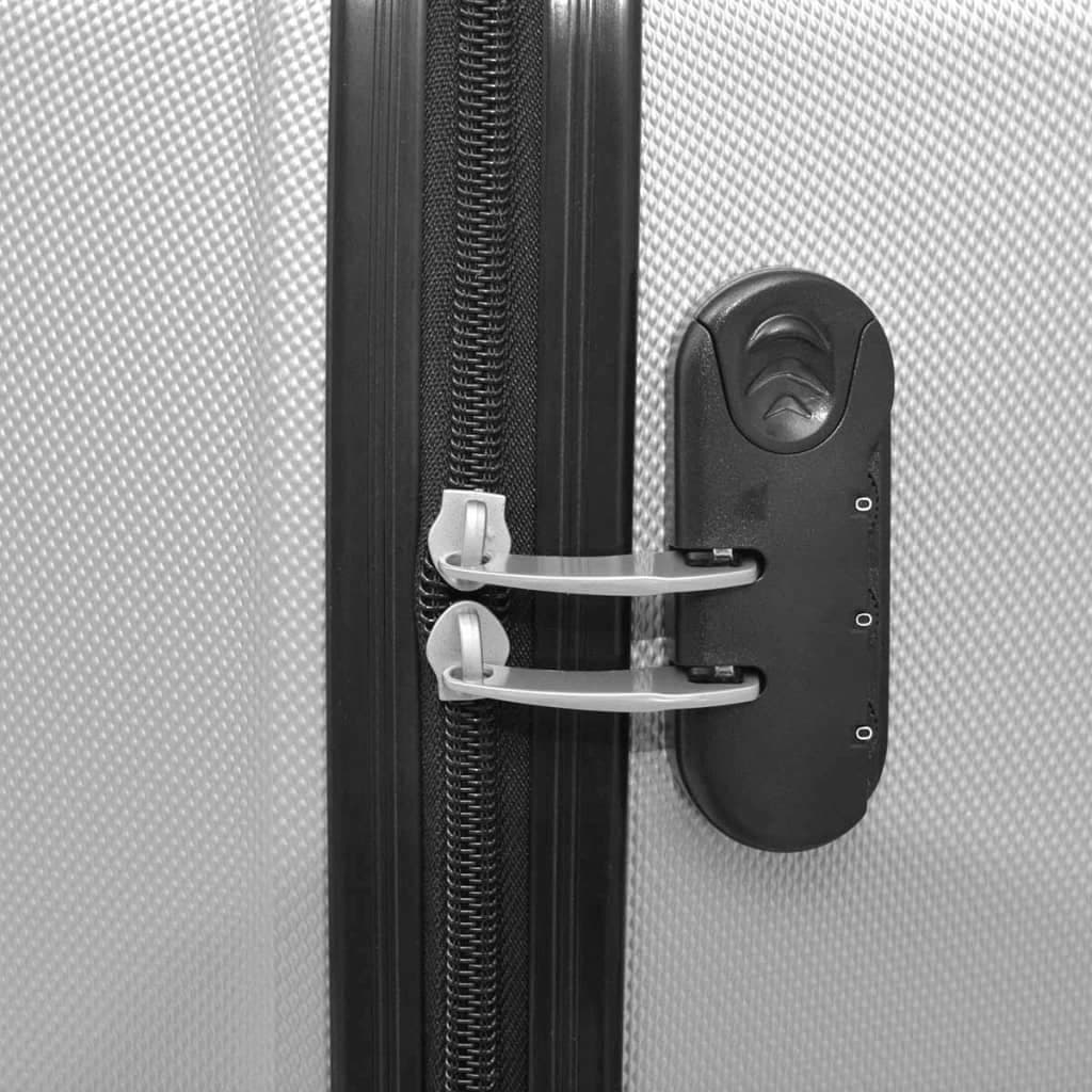 Set Viaggio 4 Pezzi Trolley Rigidi Argento con Bagaglio a Mano Incluso in Set di valigie Esplodia - Napoli, commercioVirtuoso.it