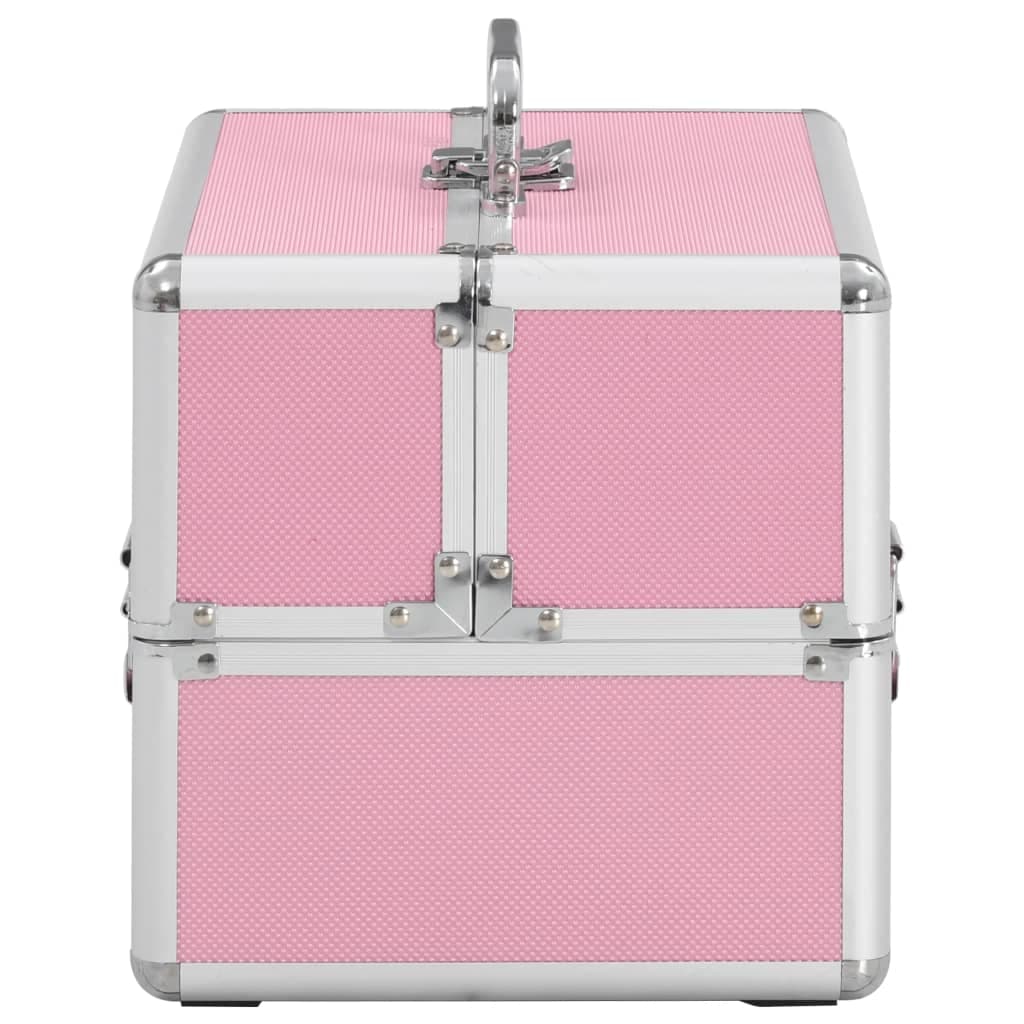 Valigia per Cosmetici 22x30x21 cm Rosa in Alluminio in Beauty Case da viaggio Esplodia - Napoli, commercioVirtuoso.it