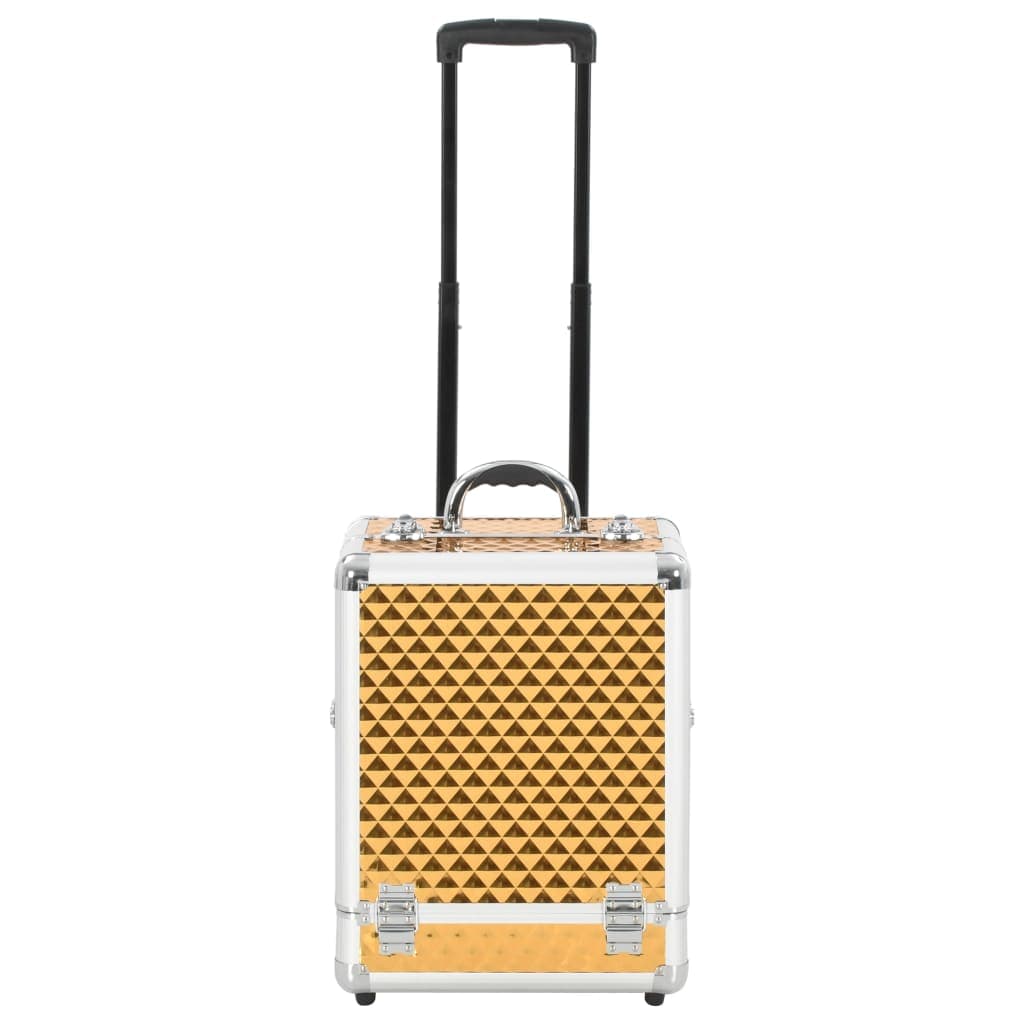 Valigia Trolley per Cosmetici 35x29x45 cm Oro in Alluminio in Beauty Case da viaggio Esplodia - Napoli, commercioVirtuoso.it