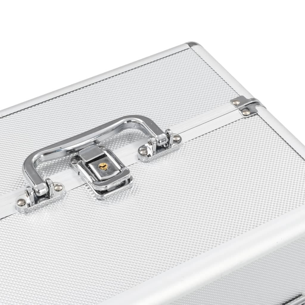 Valigia per Cosmetici 22x30x21 cm Argento in Alluminio in Beauty Case da viaggio Esplodia - Napoli, commercioVirtuoso.it