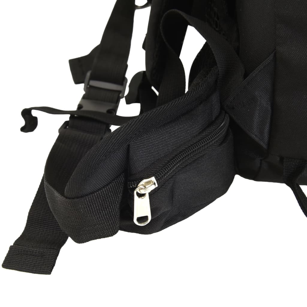 Zaino da Trekking Nero 60 L in 37 x 20 x 65 cm Tessuto Oxford in Ginevra Esplodia - Napoli, commercioVirtuoso.it