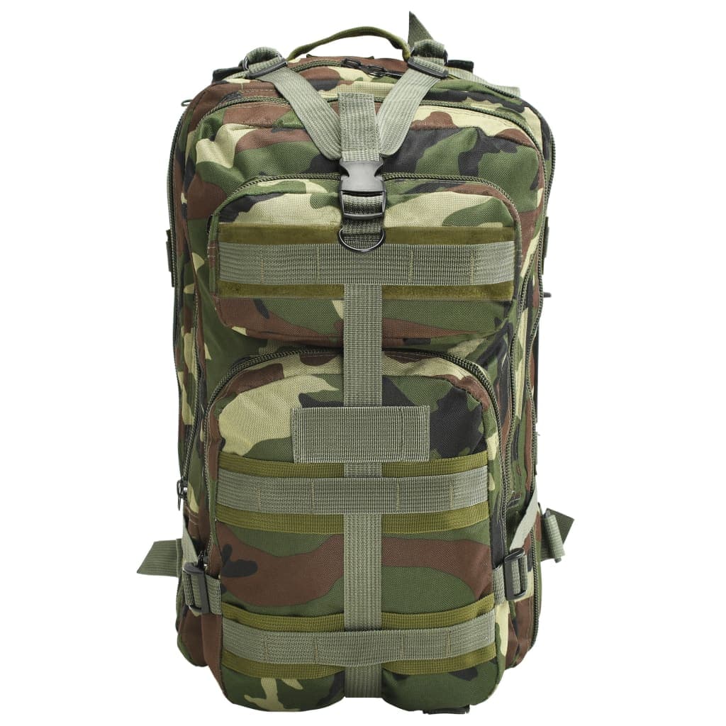 Zaino Stile Militare Design Comodo e Pratico Supporto alla Schiena 50 L Mimetico in Sacche Esplodia - Napoli, commercioVirtuoso.it