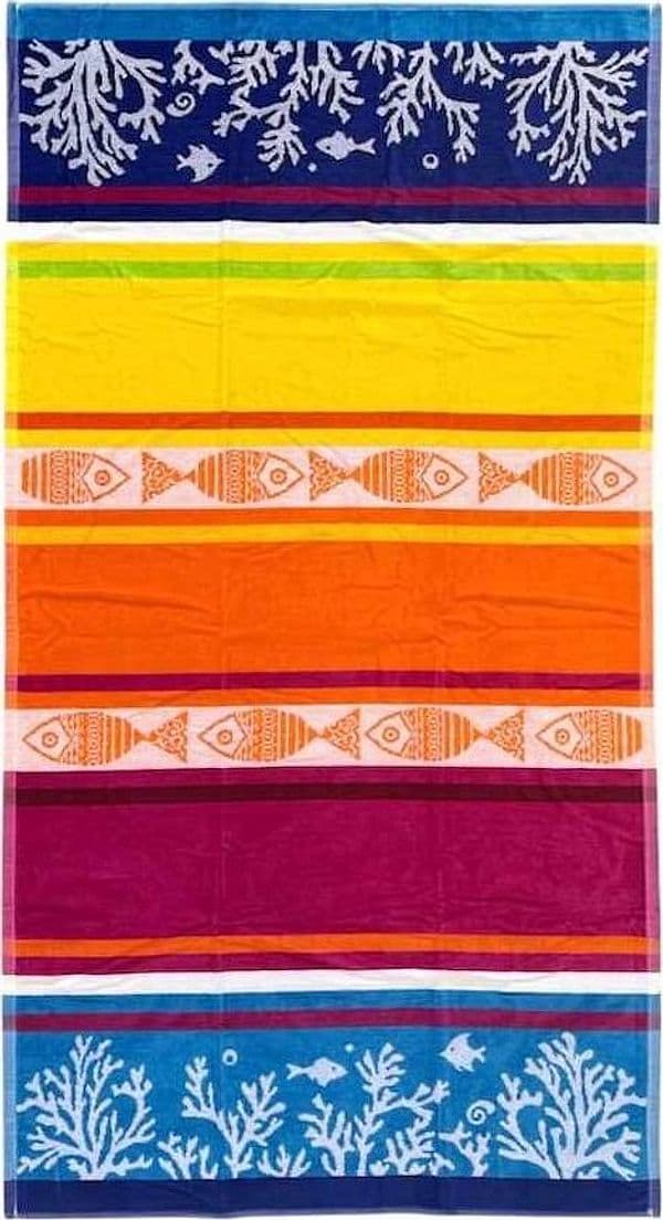 TELI MARE IN SPUGNA DI COTONE 90x165 TANTISSIME FANTASIE