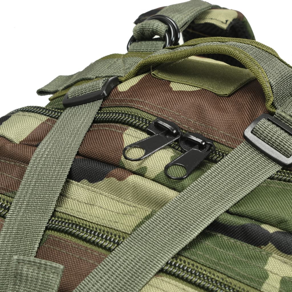 Zaino Stile Militare Design Comodo e Pratico Supporto alla Schiena 50 L Mimetico in Sacche Esplodia - Napoli, commercioVirtuoso.it