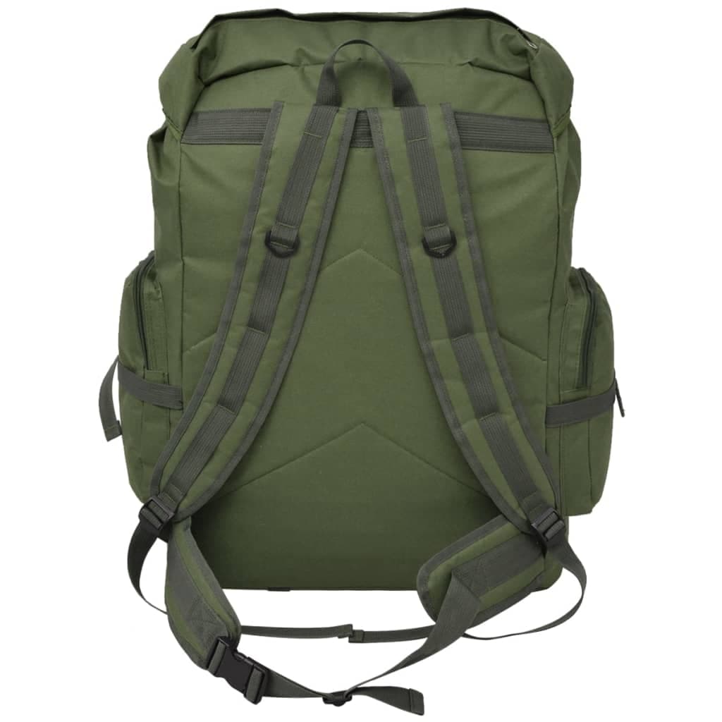 Zaino Stile Militare Idrorepellente con Fibbie robuste 65 L Verde Oliva in Zaini Casual Esplodia - Napoli, commercioVirtuoso.it