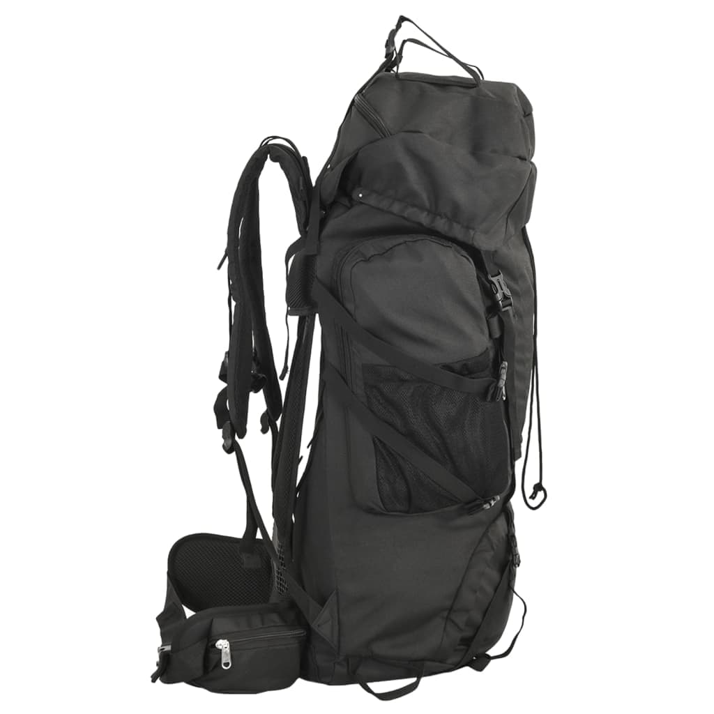 Zaino da Trekking in Tessuto Oxford Idrorepellente 40 x 20 x 78 cm 80 L Nero in Ginevra Esplodia - Napoli, commercioVirtuoso.it