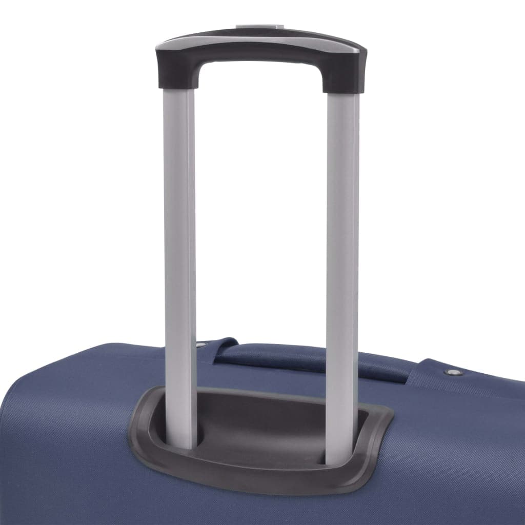Set Valigie Trolley Morbide 3 pezzi Quattro Ruote Girevoli 360° Blu Marino in Set di valigie Esplodia - Napoli, commercioVirtuoso.it