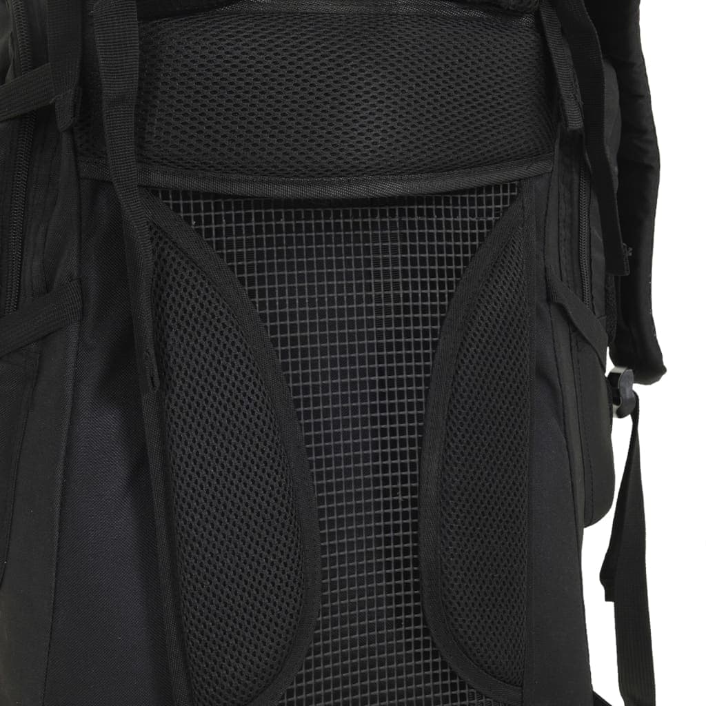 Zaino da Trekking in Tessuto Oxford Idrorepellente 40 x 20 x 78 cm 80 L Nero in Ginevra Esplodia - Napoli, commercioVirtuoso.it
