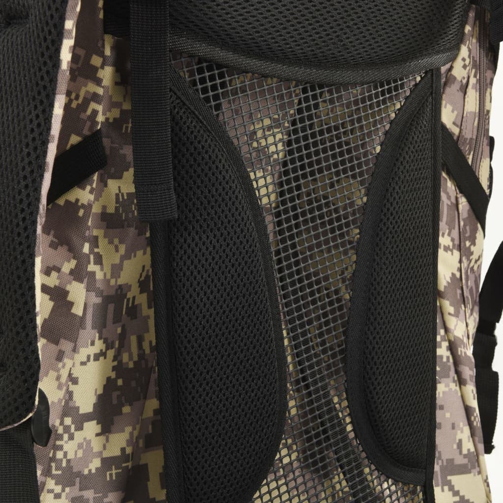 Zaino da Trekking 37 x 20 x 65 cm 60 L in Tessuto Oxford Idrorepellente Mimetico in Ginevra Esplodia - Napoli, commercioVirtuoso.it