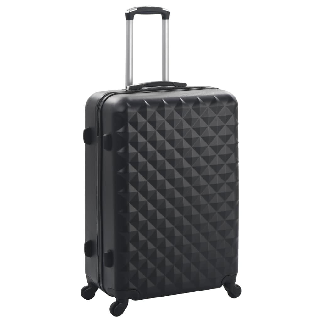 Set Trolley a Custodia Rigida 3 pz in ABS Quattro Ruote Girevoli 360° Nero in Set di valigie Esplodia - Napoli, commercioVirtuoso.it