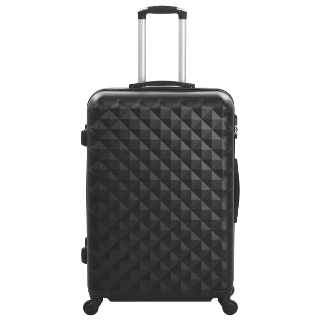 Set Trolley a Custodia Rigida 3 pz in ABS Quattro Ruote Girevoli 360° Nero in Set di valigie Esplodia - Napoli, commercioVirtuoso.it