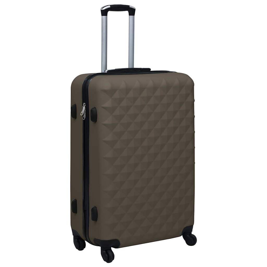 Set Valigie Trolley 3 pz a Custodia Rigida in ABS 4 Ruote Girevoli 360° Marrone in Set di valigie Esplodia - Napoli, commercioVirtuoso.it