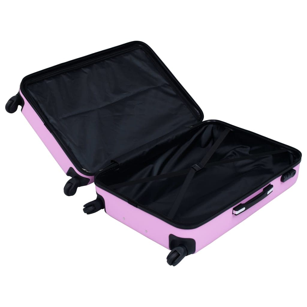 Trolley a Custodia Rigida in ABS Chiusura di Sicurezza 4 Ruote Girevoli 360°Rosa in Bagaglio a mano Esplodia - Napoli, commercioVirtuoso.it