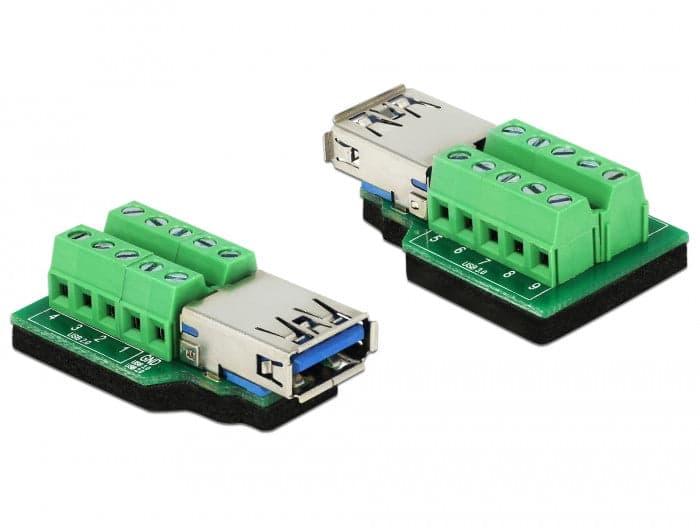 Adattatore USB 3.0 Tipo A femmina a Morsettiera 10 pin in Terminali a vite Scontolo.net - Potenza, commercioVirtuoso.it