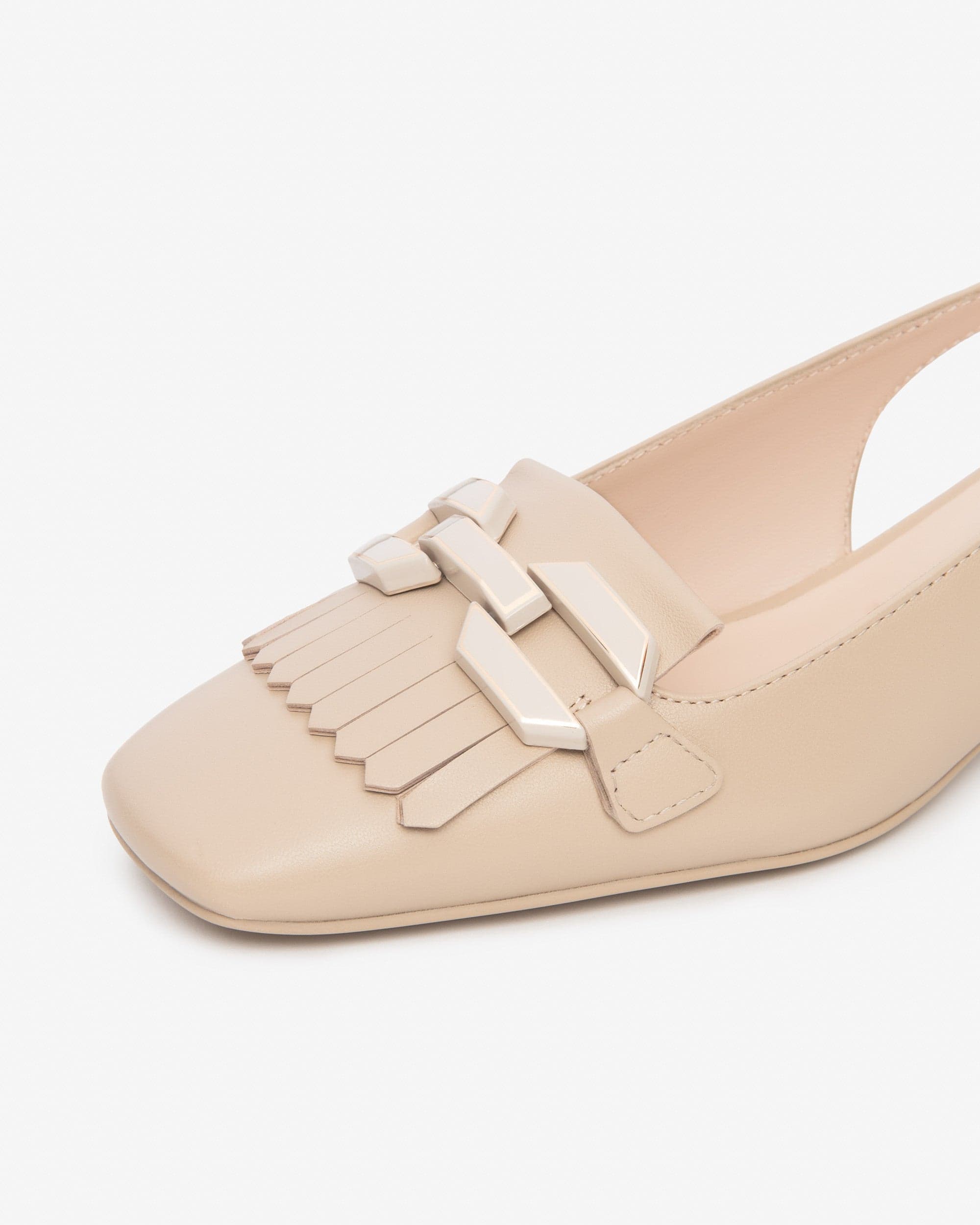 Nero Giardini slingback donna in nappa col. lino E615500D453 in prodotto Teresi Calzature - Marsala, commercioVirtuoso.it