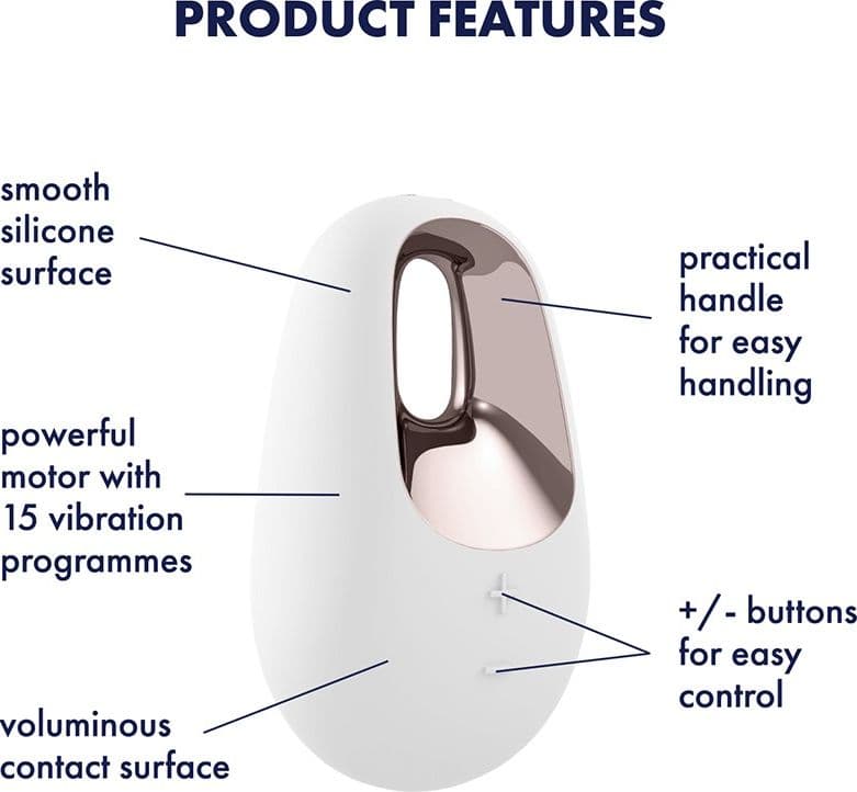 Satisfyer White Temptation Vibratore clitoride ricaricabile in Vibratori Rabbit Sexy Tentazioni - Siracusa, commercioVirtuoso.it